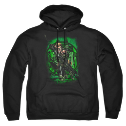 Green Arrow In My Sight - Pullover Hoodie Pullover Hoodie Green Arrow   
