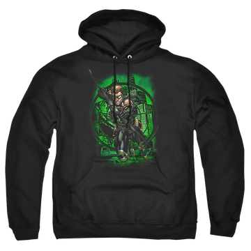 Green Arrow In My Sight - Pullover Hoodie Pullover Hoodie Green Arrow   