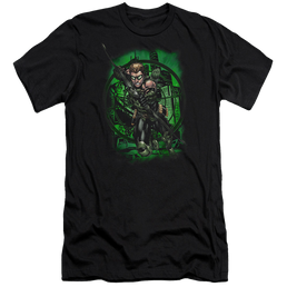 Green Arrow In My Sight - Men's Premium Slim Fit T-Shirt Men's Premium Slim Fit T-Shirt Green Arrow   