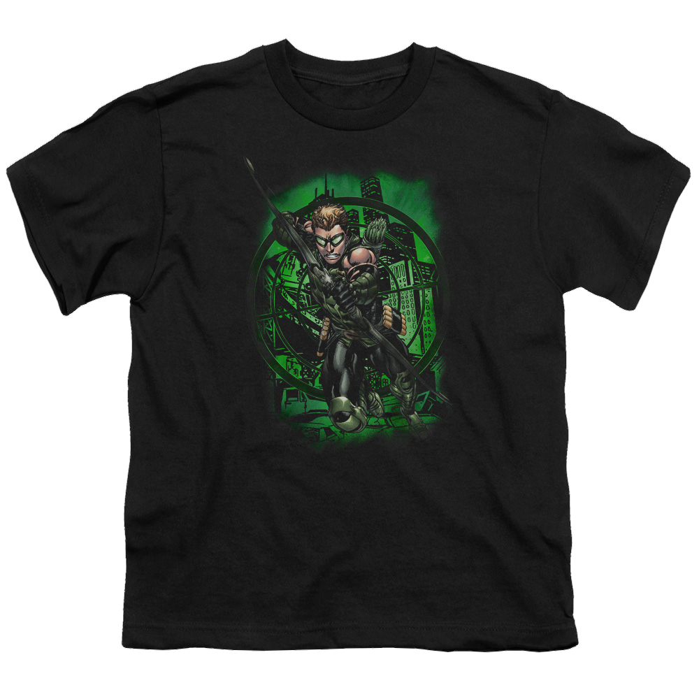 Green Arrow In My Sight - Youth T-Shirt Youth T-Shirt (Ages 8-12) Green Arrow   