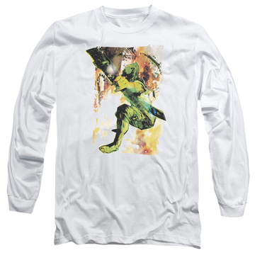 Green Arrow Painted Archer - Men's Long Sleeve T-Shirt Men's Long Sleeve T-Shirt Green Arrow   