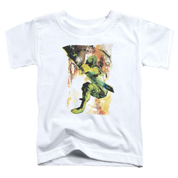 Green Arrow Painted Archer - Kid's T-Shirt Kid's T-Shirt (Ages 4-7) Green Arrow   