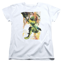 Green Arrow Painted Archer - Women's T-Shirt Women's T-Shirt Green Arrow   
