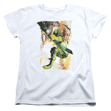 Green Arrow Painted Archer - Women's T-Shirt Women's T-Shirt Green Arrow   