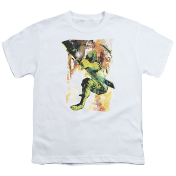 Green Arrow Painted Archer - Youth T-Shirt Youth T-Shirt (Ages 8-12) Green Arrow   
