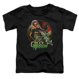 Green Arrow Sunset Archer - Toddler T-Shirt Toddler T-Shirt Green Arrow   