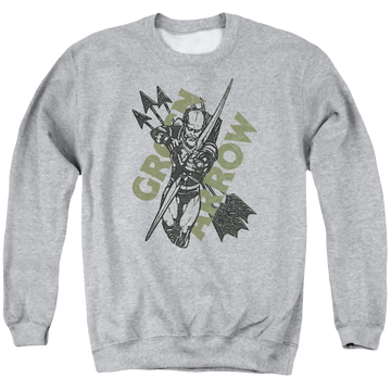 Green Arrow Archers Arrows - Men's Crewneck Sweatshirt Men's Crewneck Sweatshirt Green Arrow   