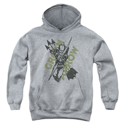 Green Arrow Archers Arrows - Youth Hoodie Youth Hoodie (Ages 8-12) Green Arrow   