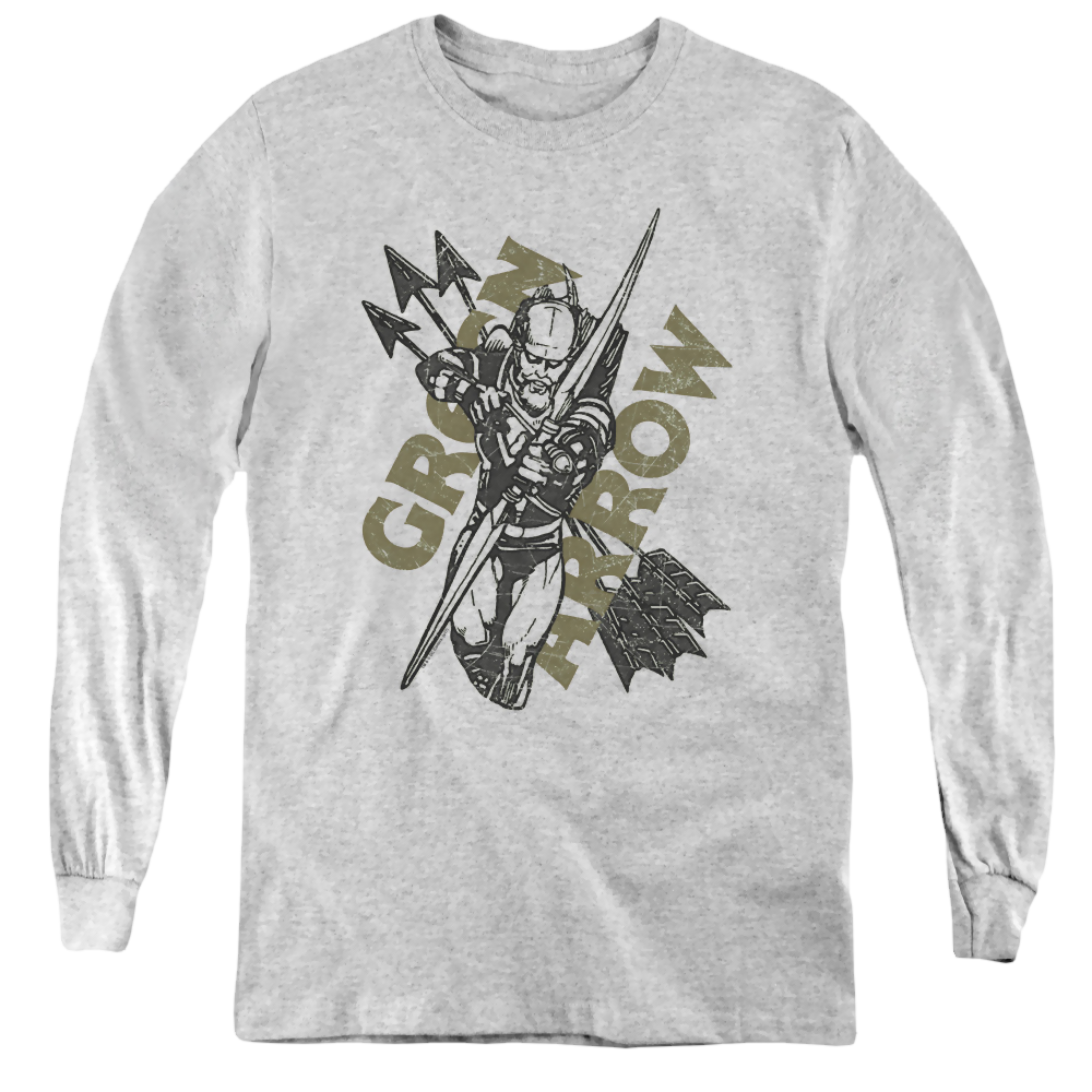 Green Arrow Archers Arrows - Youth Long Sleeve T-Shirt Youth Long Sleeve T-Shirt Green Arrow   