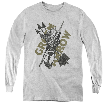 Green Arrow Archers Arrows - Youth Long Sleeve T-Shirt Youth Long Sleeve T-Shirt Green Arrow   