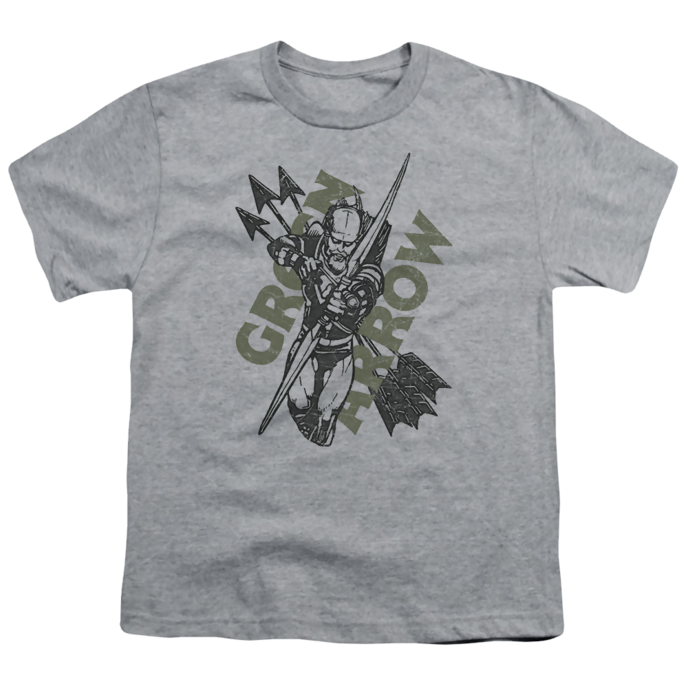 Green Arrow Archers Arrows - Youth T-Shirt Youth T-Shirt (Ages 8-12) Green Arrow   