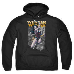 Justice League Wonder Slice Pullover Hoodie Pullover Hoodie Wonder Woman   