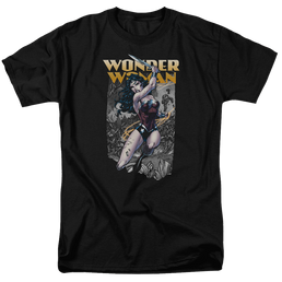 Justice League Wonder Slice Men's Regular Fit T-Shirt Men's Regular Fit T-Shirt Wonder Woman   