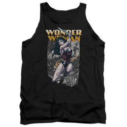 Justice League Wonder Slice Men's Tank Men's Tank Wonder Woman   