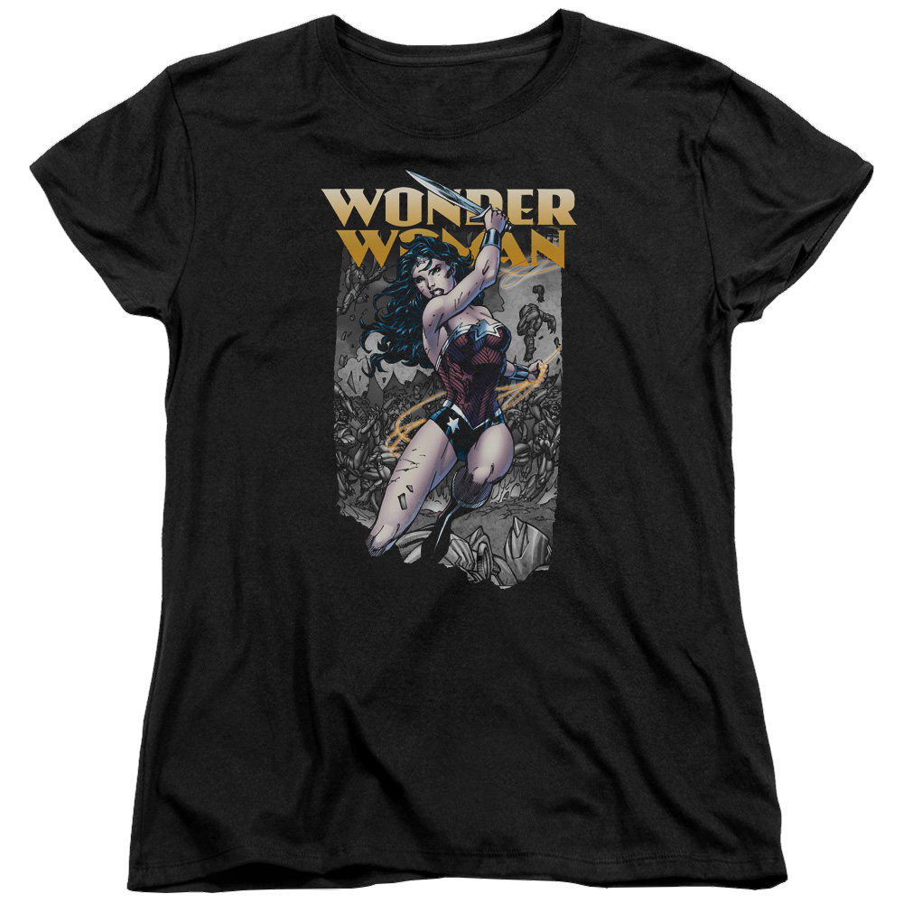 Justice League Wonder Slice Women's T-Shirt Women's T-Shirt Wonder Woman   