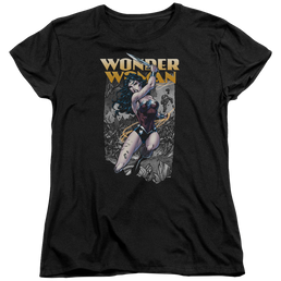 Justice League Wonder Slice Women's T-Shirt Women's T-Shirt Wonder Woman   