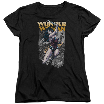 Justice League Wonder Slice Women's T-Shirt Women's T-Shirt Wonder Woman   