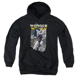 Wonder Woman Wonder Slice - Youth Hoodie Youth Hoodie (Ages 8-12) Wonder Woman   