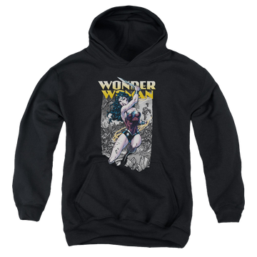 Wonder Woman Wonder Slice - Youth Hoodie Youth Hoodie (Ages 8-12) Wonder Woman   