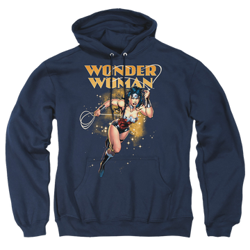 Justice League Star Lasso Pullover Hoodie Pullover Hoodie Wonder Woman   