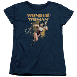Justice League Star Lasso Women's T-Shirt Women's T-Shirt Wonder Woman   