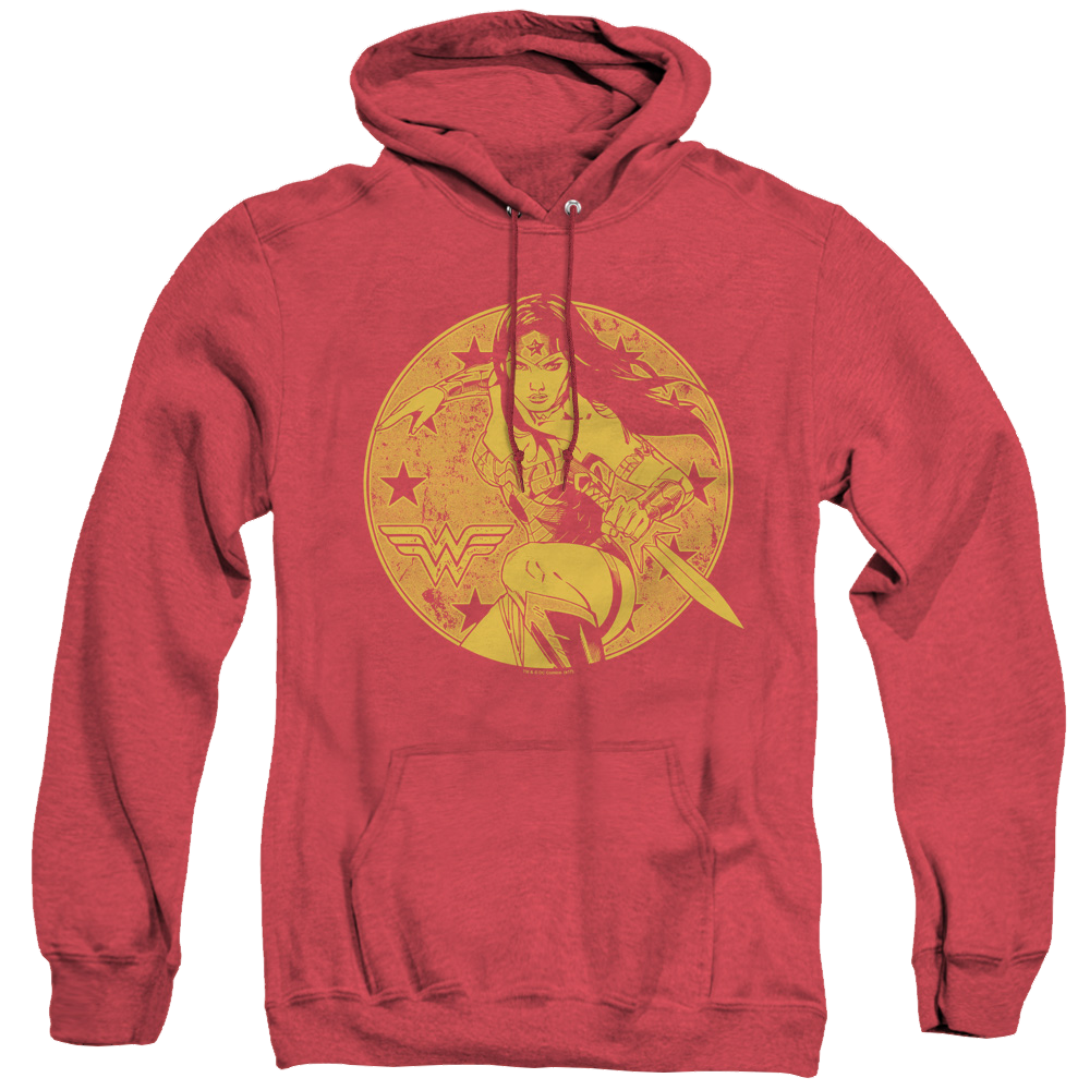 Wonder Woman Young Wonder - Heather Pullover Hoodie Heather Pullover Hoodie Wonder Woman   