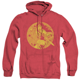Wonder Woman Young Wonder - Heather Pullover Hoodie Heather Pullover Hoodie Wonder Woman   