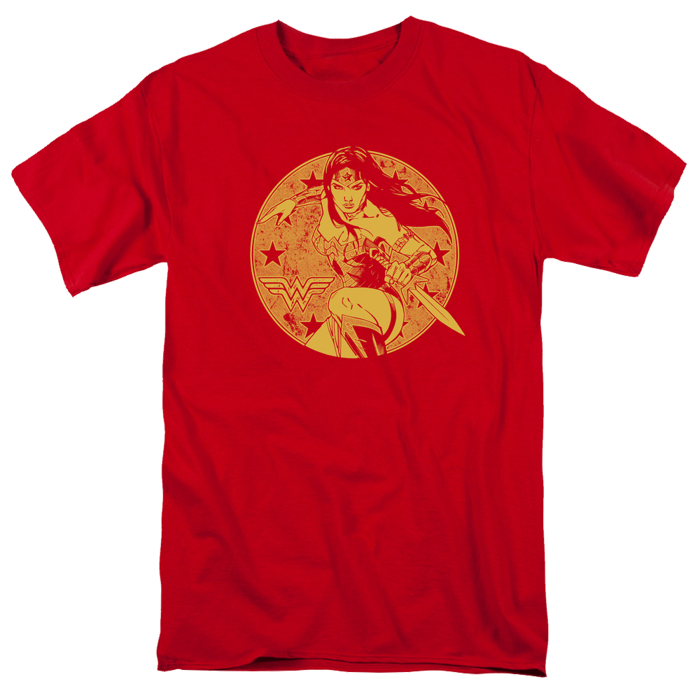 Justice League Young Wonder Men's Regular Fit T-Shirt Men's Regular Fit T-Shirt Wonder Woman   
