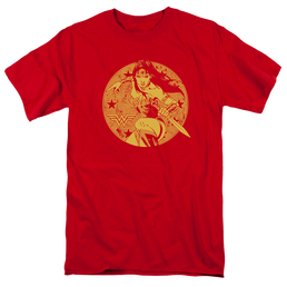 Justice League Young Wonder Men's Regular Fit T-Shirt Men's Regular Fit T-Shirt Wonder Woman   