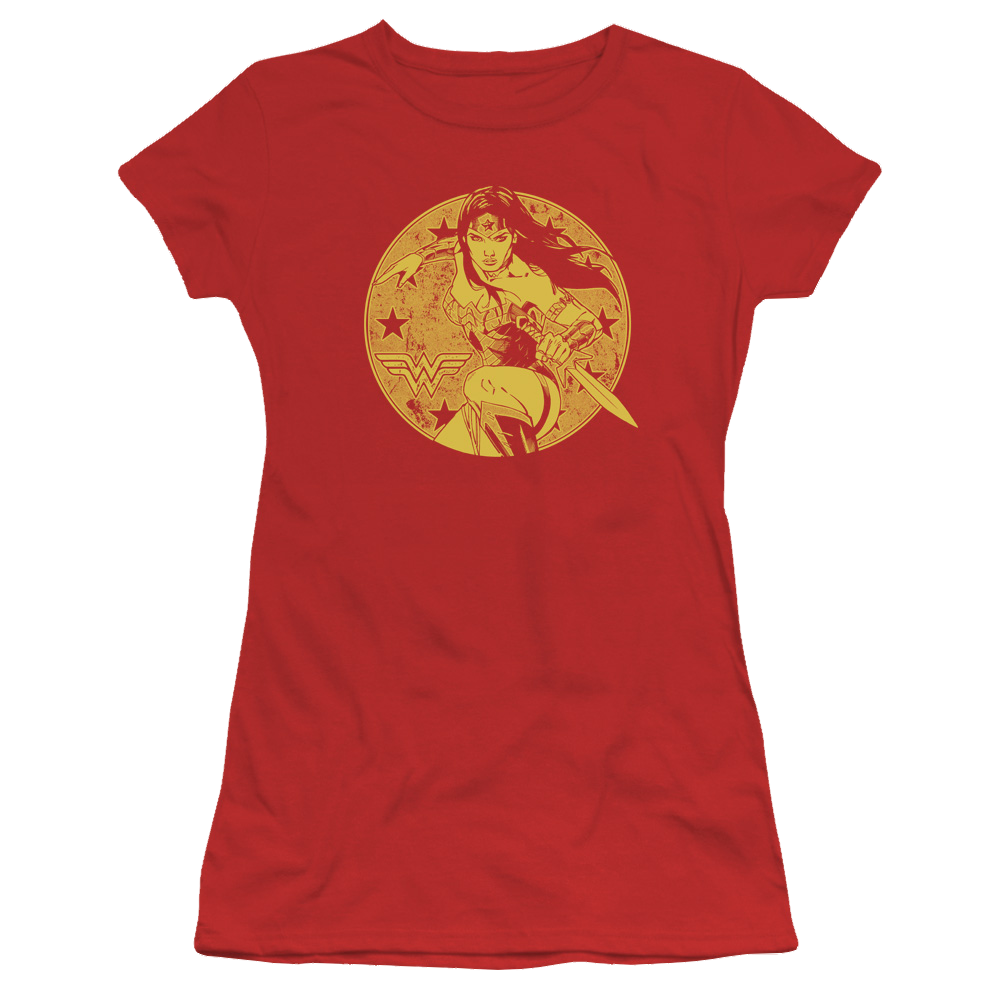 Justice League Young Wonder Juniors T-Shirt Juniors T-Shirt Wonder Woman   