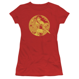 Justice League Young Wonder Juniors T-Shirt Juniors T-Shirt Wonder Woman   