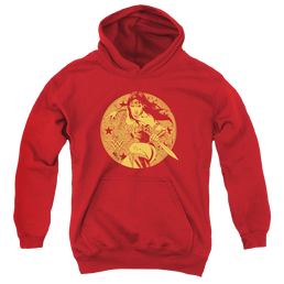Wonder Woman Young Wonder - Youth Hoodie Youth Hoodie (Ages 8-12) Wonder Woman   
