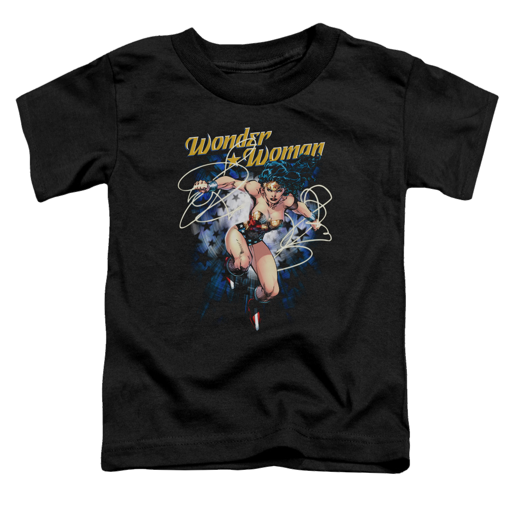 Wonder Woman Starburst - Toddler T-Shirt Toddler T-Shirt Wonder Woman   