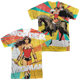 Justice League Hands Full Men's All Over Print T-Shirt Men's All-Over Print T-Shirt Wonder Woman   
