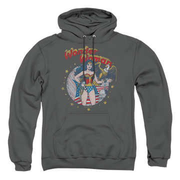 Justice League At Your Service Pullover Hoodie Pullover Hoodie Wonder Woman   