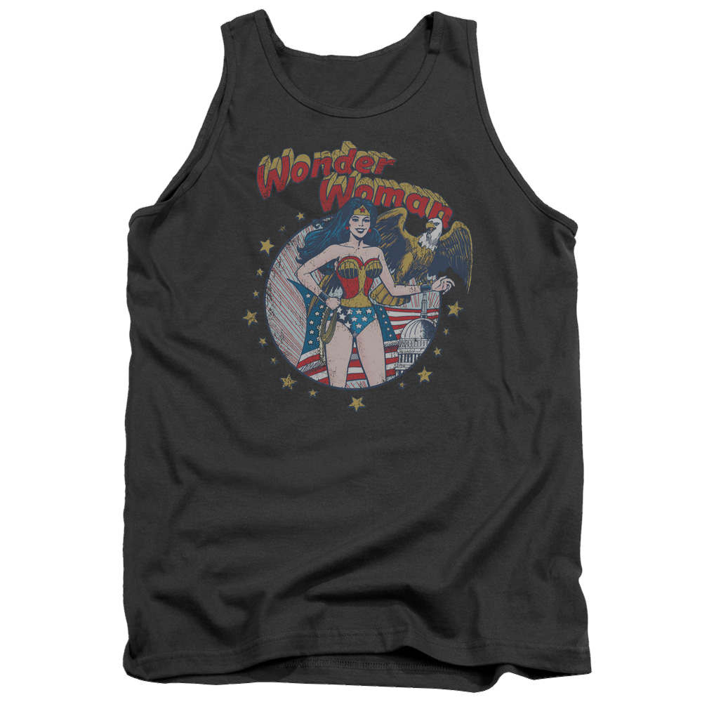 Justice League At Your Service Men's Tank Men's Tank Wonder Woman   
