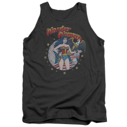 Justice League At Your Service Men's Tank Men's Tank Wonder Woman   