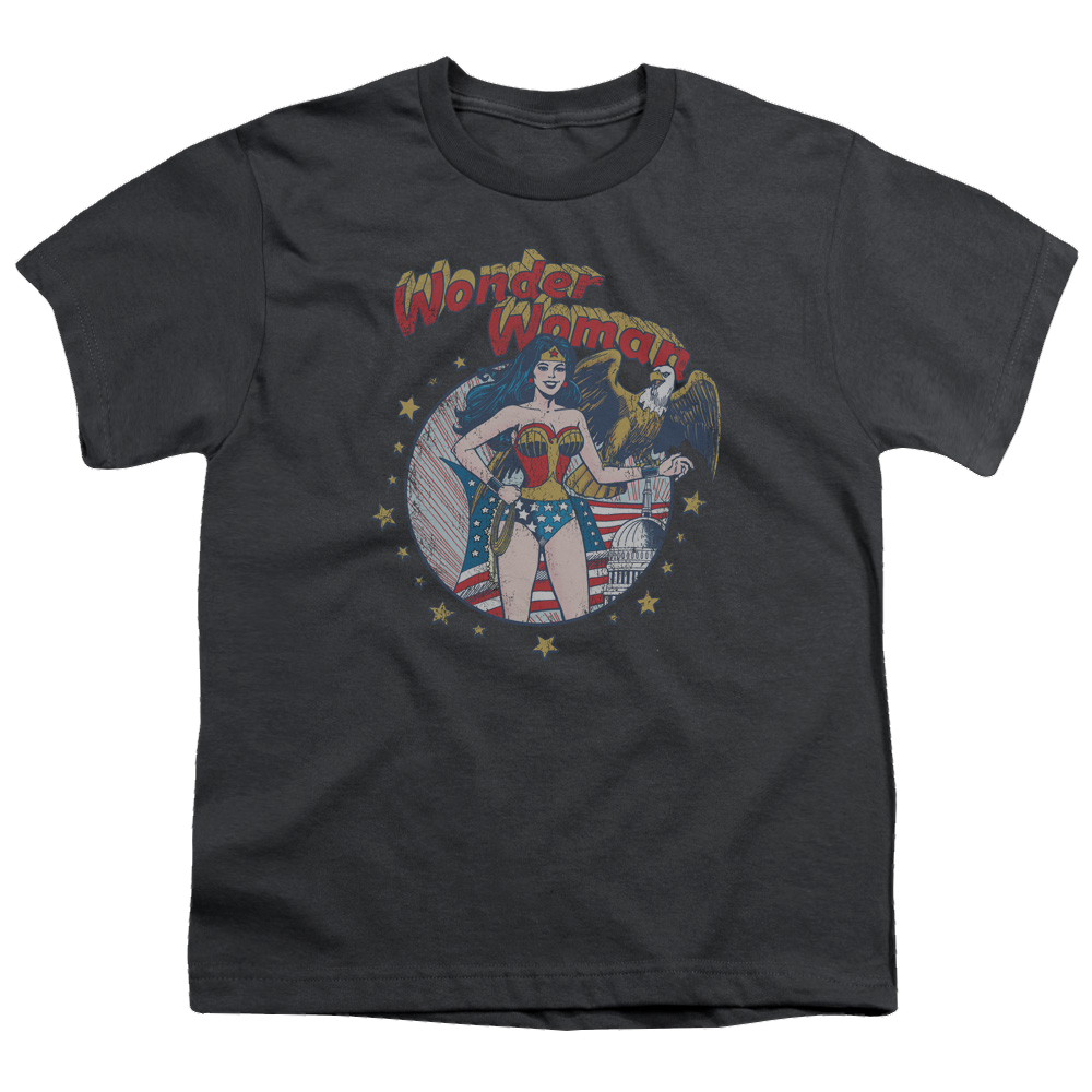Wonder Woman At Your Service - Youth T-Shirt Youth T-Shirt (Ages 8-12) Wonder Woman   