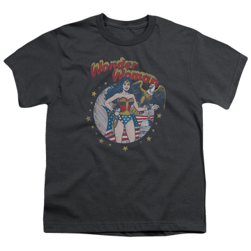 Wonder Woman At Your Service - Youth T-Shirt Youth T-Shirt (Ages 8-12) Wonder Woman   
