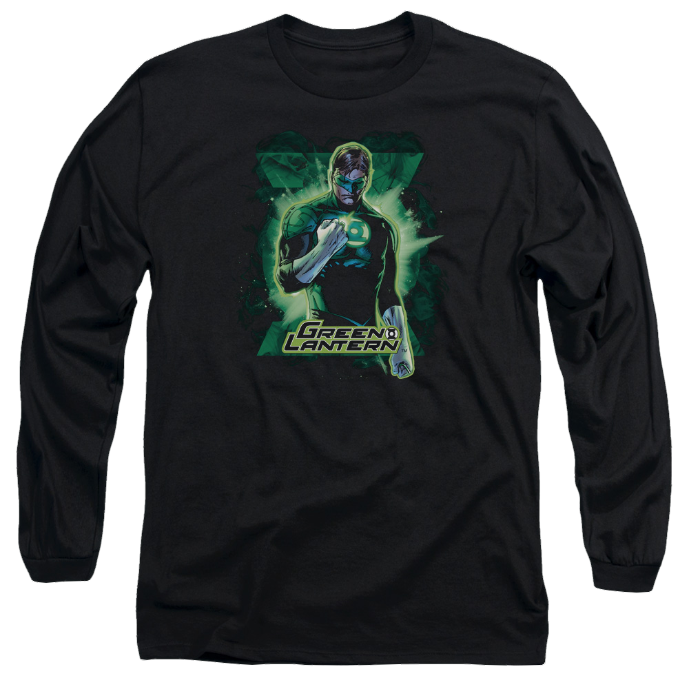 Green Lantern Gl Brooding - Men's Long Sleeve T-Shirt Men's Long Sleeve T-Shirt Green Lantern   