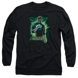 Green Lantern Gl Brooding - Men's Long Sleeve T-Shirt Men's Long Sleeve T-Shirt Green Lantern   