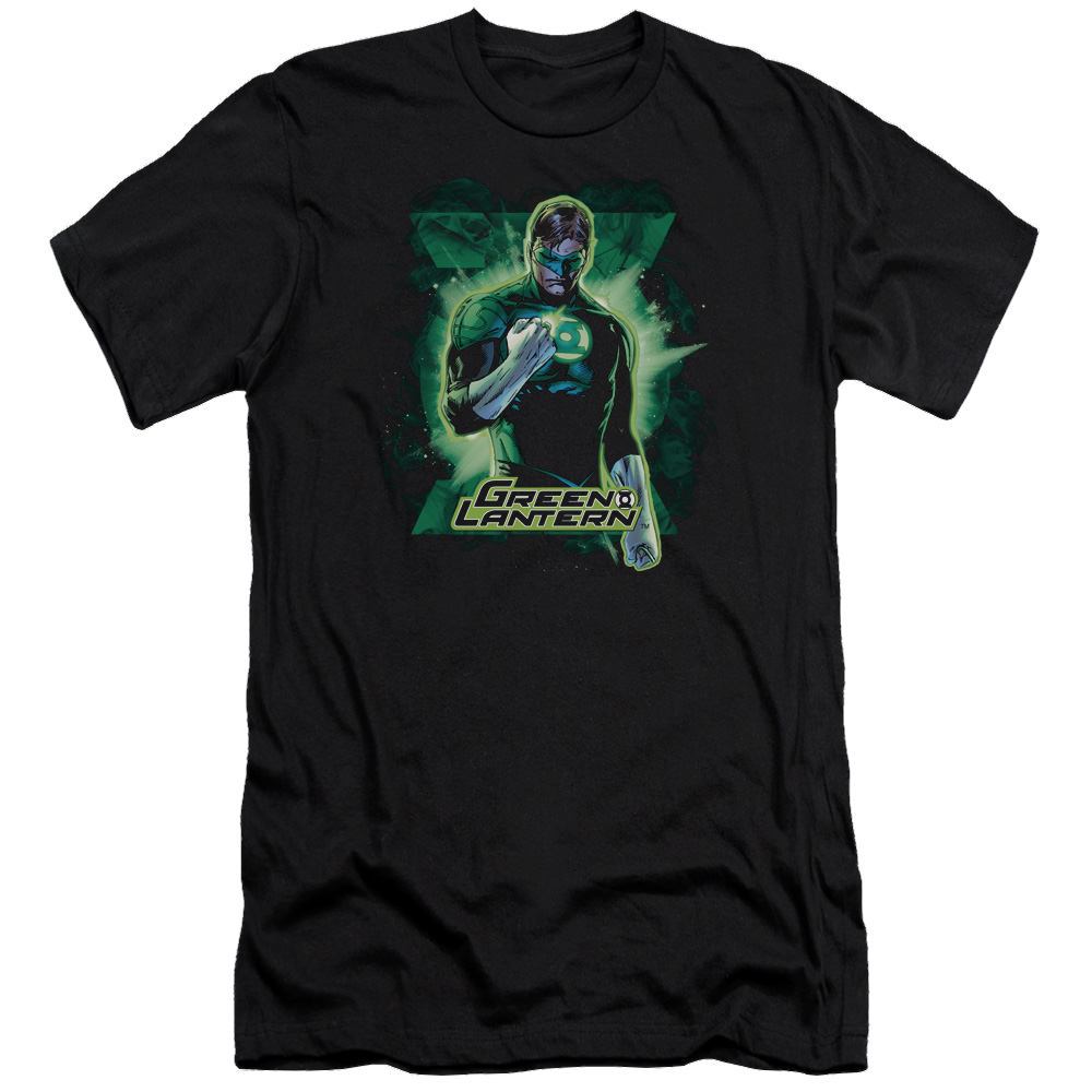 Green Lantern Gl Brooding - Men's Premium Slim Fit T-Shirt Men's Premium Slim Fit T-Shirt Green Lantern   