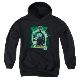 Green Lantern Gl Brooding - Youth Hoodie Youth Hoodie (Ages 8-12) Green Lantern   