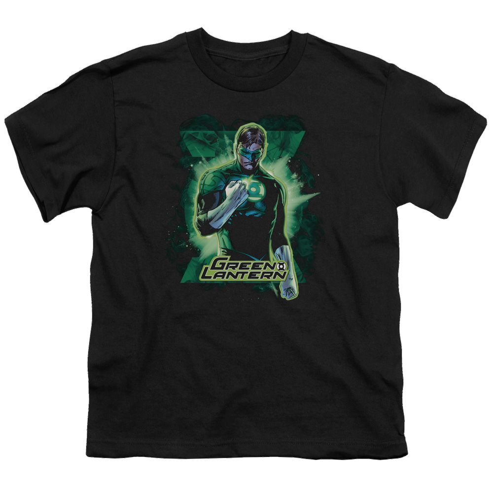 Green Lantern Gl Brooding - Youth T-Shirt Youth T-Shirt (Ages 8-12) Green Lantern   