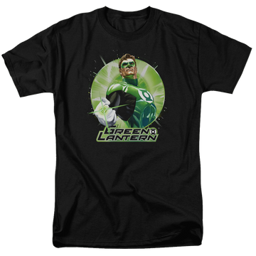 Green Lantern Green Static - Men's Regular Fit T-Shirt Men's Regular Fit T-Shirt Green Lantern   