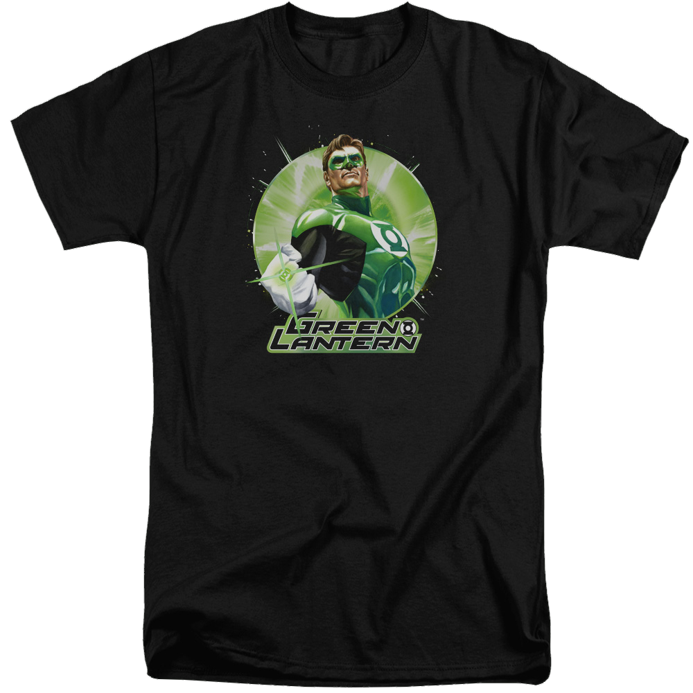 Green Lantern Green Static - Men's Tall Fit T-Shirt Men's Tall Fit T-Shirt Green Lantern   