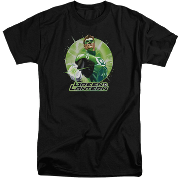 Green Lantern Green Static - Men's Tall Fit T-Shirt Men's Tall Fit T-Shirt Green Lantern   