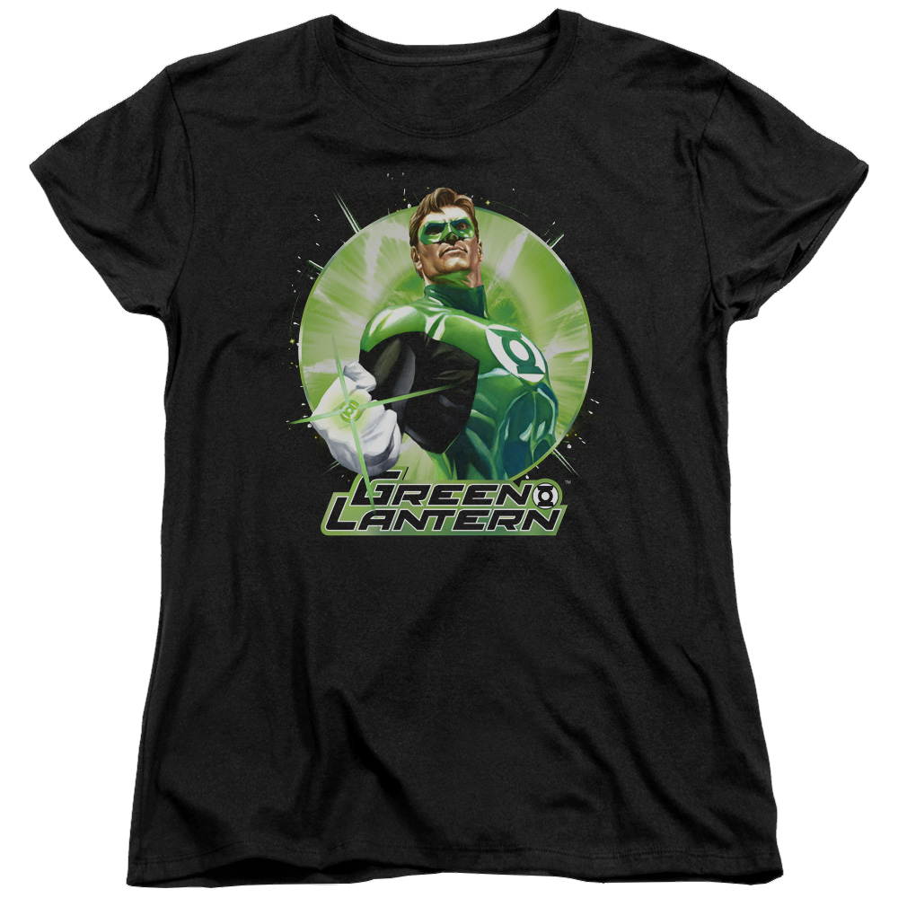 Green Lantern Green Static - Women's T-Shirt Women's T-Shirt Green Lantern   