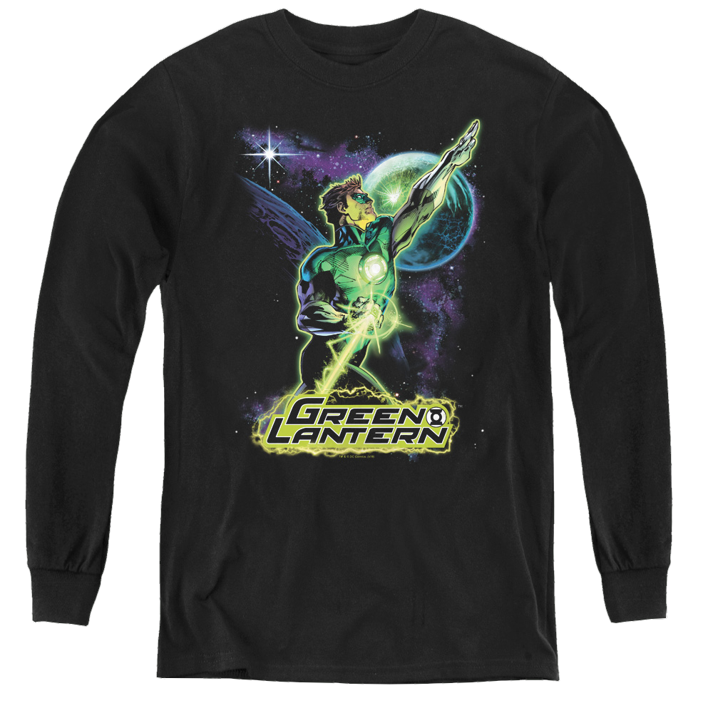 Green Lantern Hal Galaxy - Youth Long Sleeve T-Shirt Youth Long Sleeve T-Shirt Green Lantern   