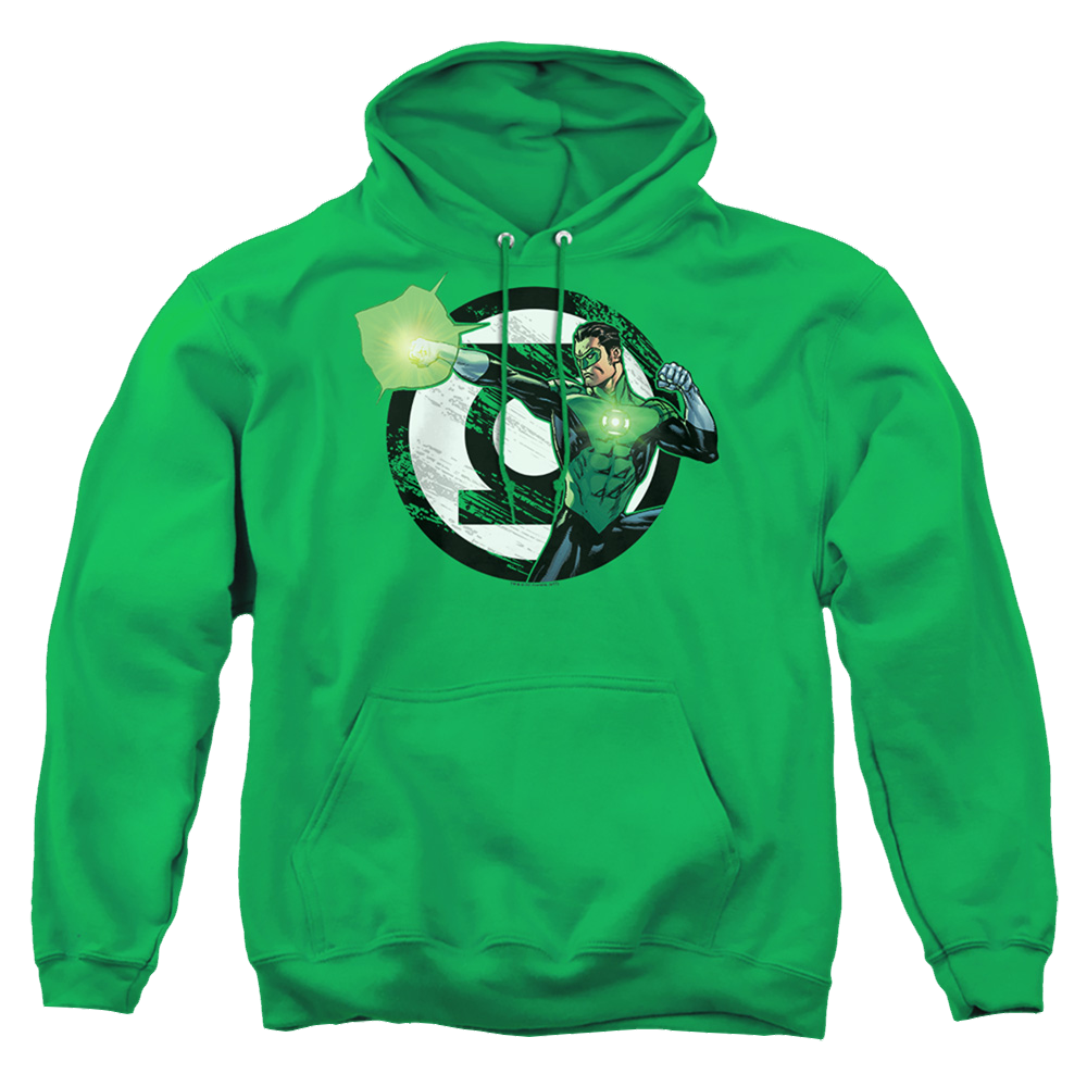 Green Lantern Blasting Logo - Pullover Hoodie Pullover Hoodie Green Lantern   